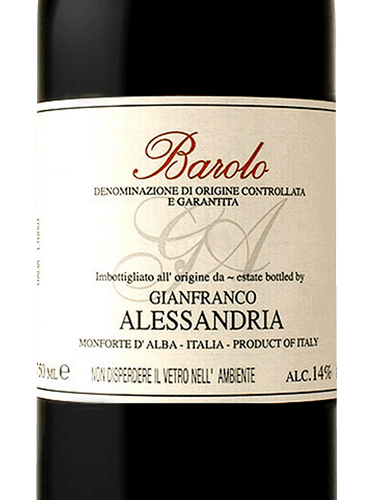 Gianfranco Alessandria Barolo