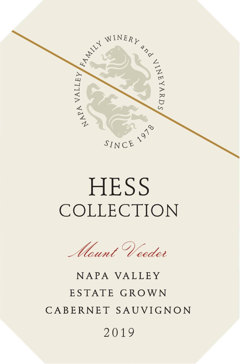 Hess Collection Mount Veeder Napa Valley Estate Grown Cabernet Sauvignon 2019